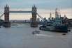 HMS Belfast, Tower Bridge and Thames