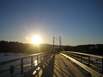 Ziel Oslo Brücke über den Oslofjord