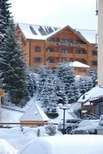 Hotel im Winter