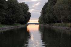 Kanal am Fleesensee